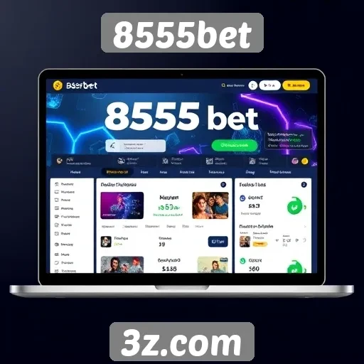 Exploração da interface e usabilidade do 8555bet